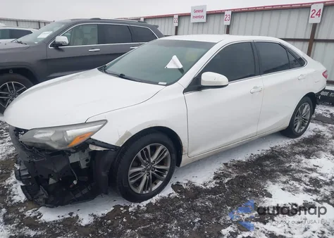 2016 Toyota Camry Se из США, поврежденный, VIN 4T1BF1FK8GU219938